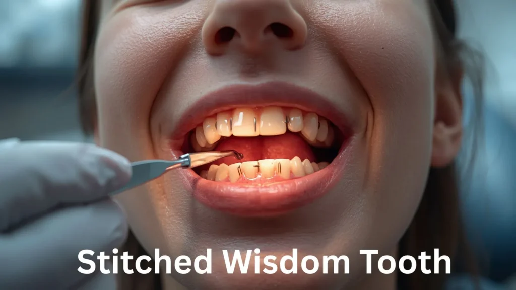 stitched-wisdom-tooth